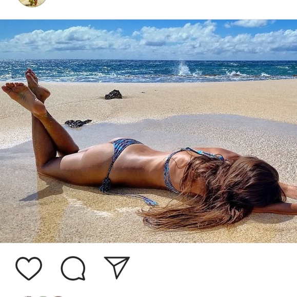 Rare acacia thai yelapa bikini top swimwear L VHTF - Picture 16 of 16